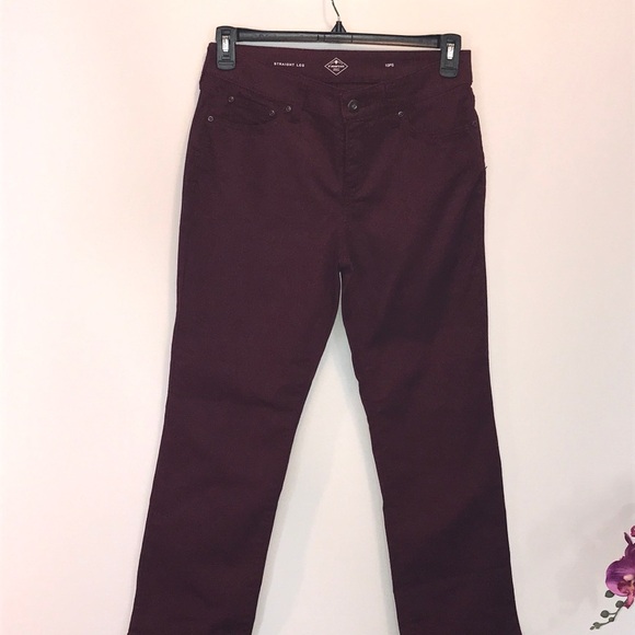 St. John’s Bay Straight Leg Pants Size 10PS - Picture 1 of 9